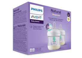 Avent Natural Response Bottle With AirFree Vent 125ml 2pk