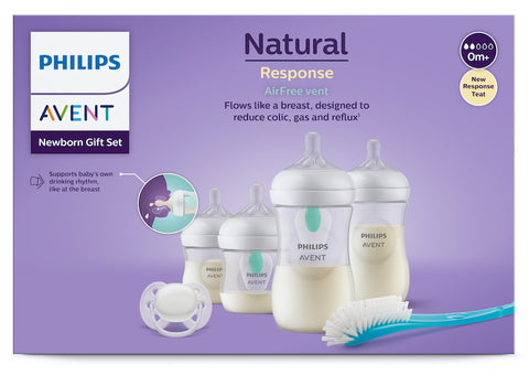 Image of Avent Natural Response Air Free Vent Baby Starter Set