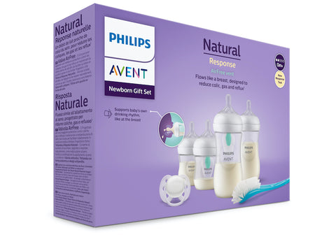 Image of Avent Natural Response Air Free Vent Baby Starter Set