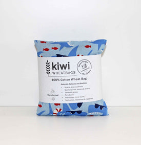 Kiwi Wheat Bag Cotton Sharks