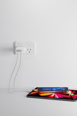 Image of Cygnett PowerPlus 35W PD Dual USC-C Wall Charger