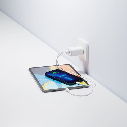 Image of Cygnett PowerPlus 35W PD Dual USC-C Wall Charger