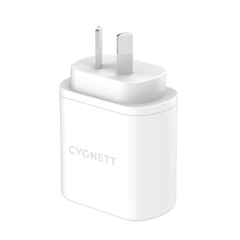Image of Cygnett PowerPlus 35W PD Dual USC-C Wall Charger