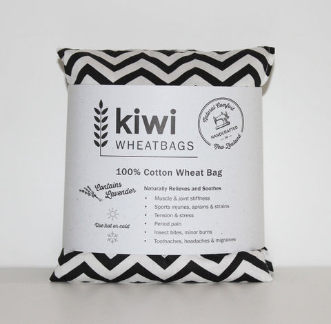 Image of Kiwi Wheat Bag Cotton Zig Zag