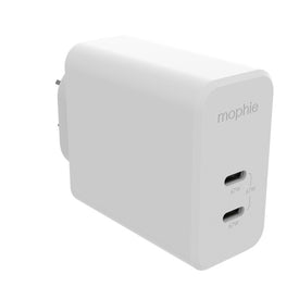 Mophie 67W Dual USB-C PD GaN Wall Charger