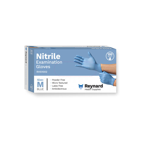 Nitrile Gloves Medium 100pk