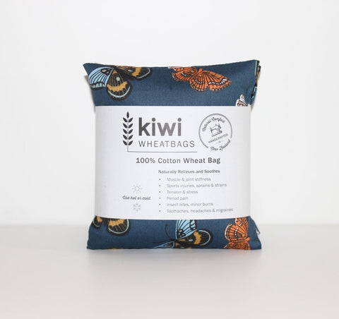 Image of Kiwi Wheat Bag Cotton Butterfly Dusk