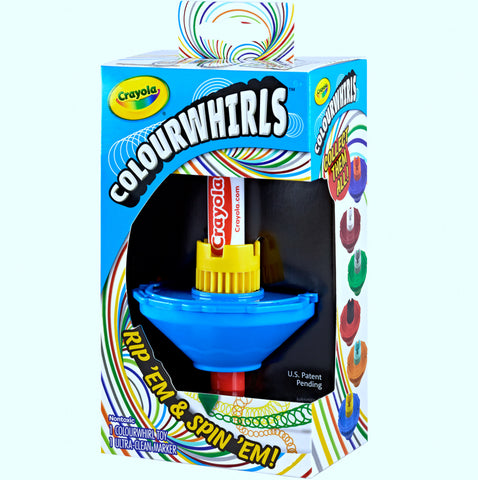 Image of Crayola Colourwhirls Spin Art Toy