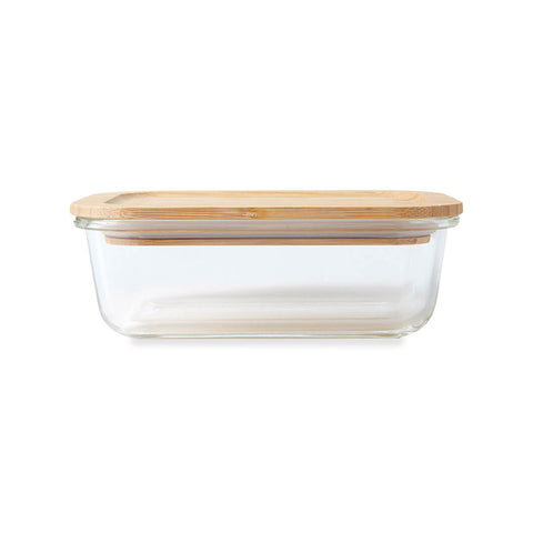 Image of Effects Eco Glass Container With Bamboo Lid