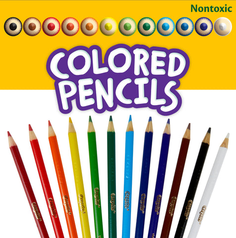 Image of Crayola Coloured Pencils Full Size 12pk