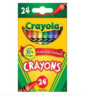 Crayola Regular Crayons Tuck Box 24pk