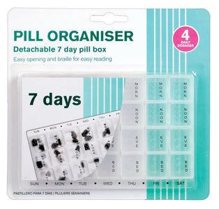 Pill Box Organiser 7 Days