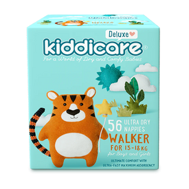Kiddicare Deluxe Walker Nappies 56s Size 5