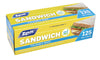 Zeus Sandwich Bags 16x14cm 125pk