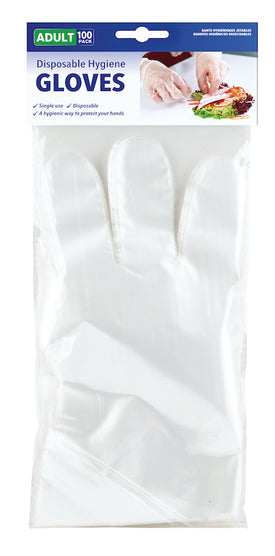 Disposable Hygiene Gloves Adult 50pk