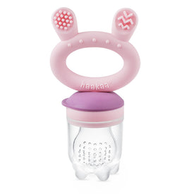 Haakaa Fresh Food Feeder and Teether Pink