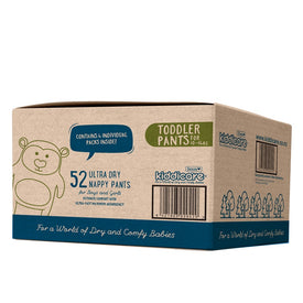 Kiddicare Bulk Deluxe Toddler Nappy Pants 52s