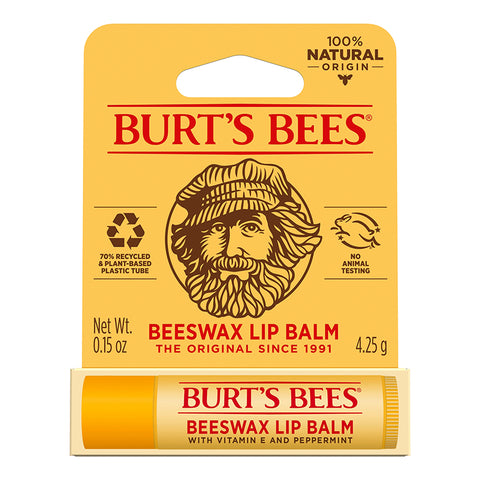 Image of Burt's Bees Beeswax Lip Balm 4.25g