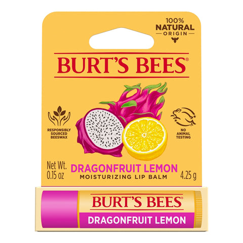 Image of Burt’s Bees Dragonfruit Lemon Lip Balm 4.25g