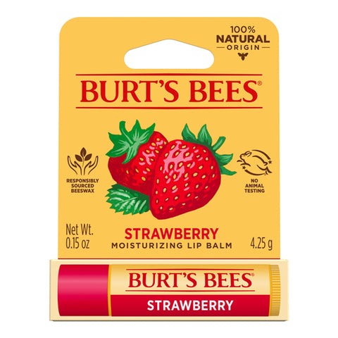 Image of Burt’s Bees Strawberry Lip Balm 4.25g