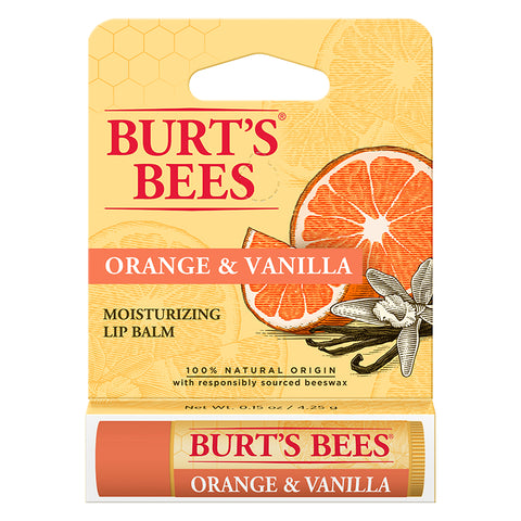 Image of Burt's Bees Orange & Vanilla Lip Balm 4.25g