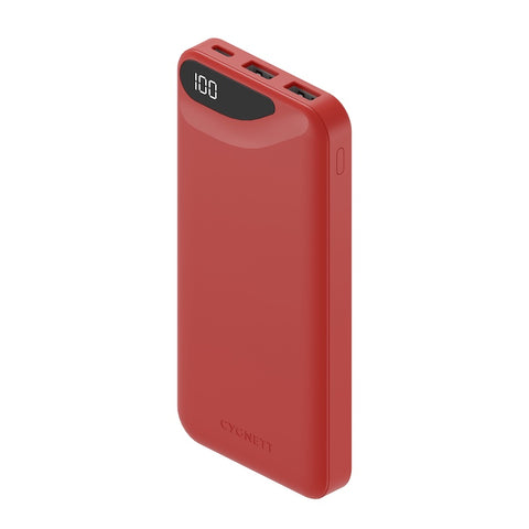Image of Cygnett ChargeUp Boost Gen3 10K 15W Power Bank Red