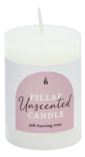 Pillar Candles White