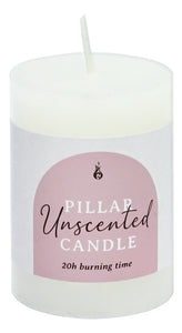 Pillar Candles White