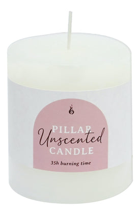 Pillar Candles White