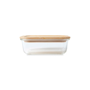 Effects Eco Glass Container With Bamboo Lid