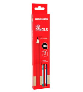 Warwick HB Pencil Hexagonal 12pk