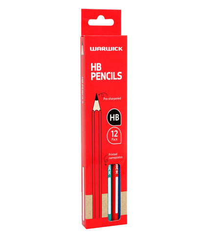 Image of Warwick HB Pencil Hexagonal 12pk