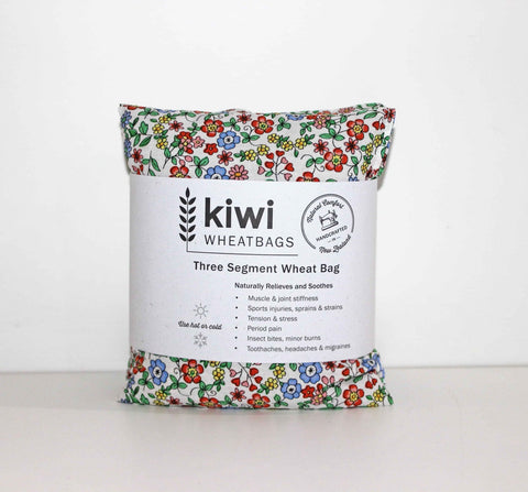 Image of Kiwi Wheat Bag Cotton Wildflower