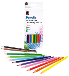 EC Colouring Pencils Hexagonal 12pk