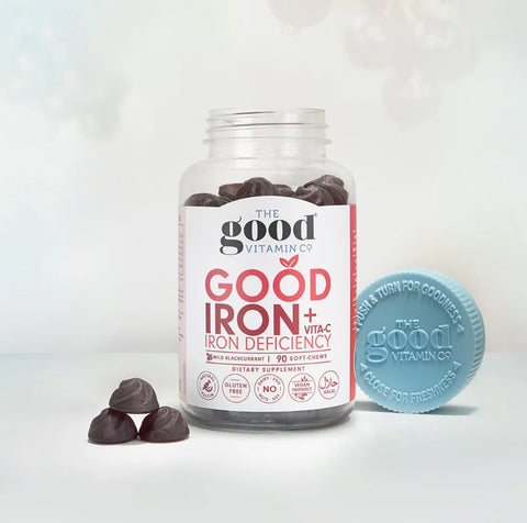 Image of The Good Vitamin Co Adults Iron + Vitamin C 90s