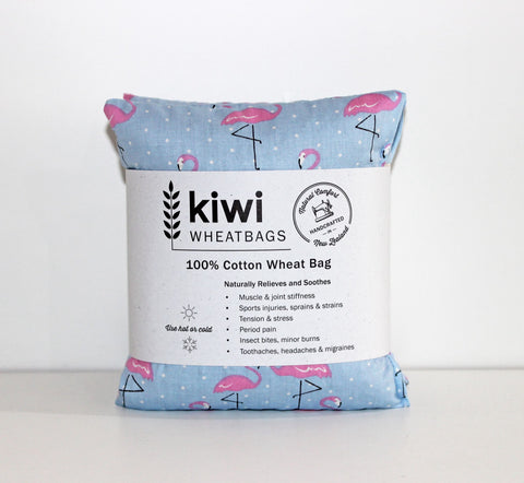 Image of Kiwi Wheat Bag Cotton Flamingo