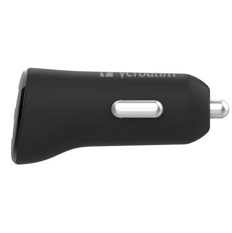Image of Verbatim Essentials Car Charger Dual Port 3.4A Black