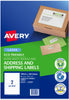 Avery Eco Friendly Address Labels 199.1x143.5mm 20 Sheets (40 Labels)