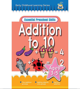 Greenhill Activity Book Addition To 10 3-5yrs