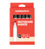 Warwick Whiteboard Marker Black Bullet Tip 12pk