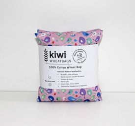 Kiwi Wheat Bag Cotton Sparrow Pink