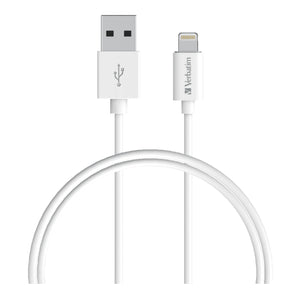 Verbatim Essentials Charge & Sync iPhone Lightning Cable 1m White