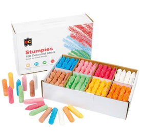 EC Chalk Stumpies Assorted Colours 160pk