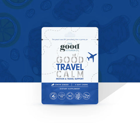 Image of The Good Vitamin Co Good Travel Calm Motion & Travel Support