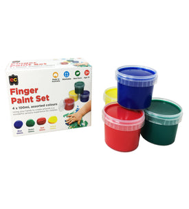 EC Finger Paint Set 4x100ml