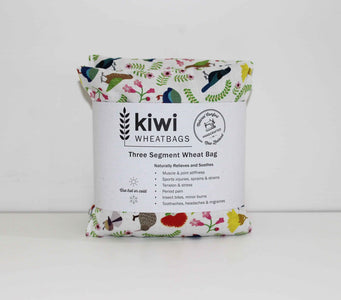 Kiwi Wheat Bag Cotton NZ Birds And Flowers