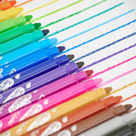 Amos Colorix Crayons Silky Twisters Classic Colours 12pk