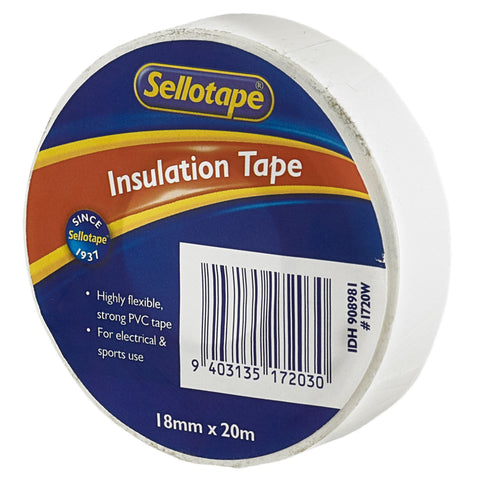 Image of Sellotape 1720 Insulation Tape 18mmx20m