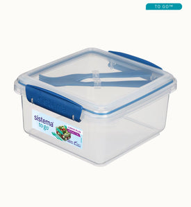 Sistema Lunch Plus To Go With Cutlery 1.2L