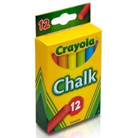 Crayola Chalk Coloured 12pk